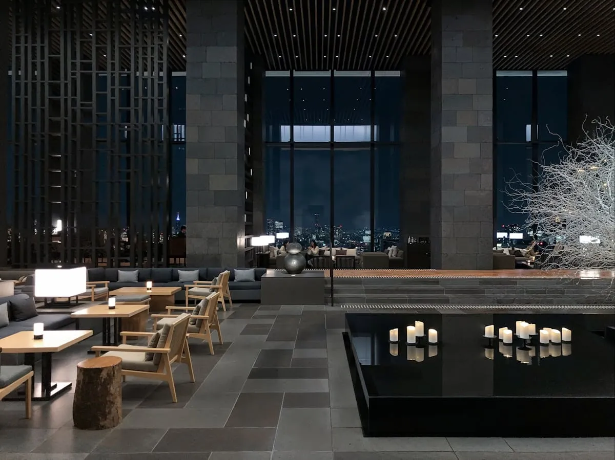 Refined hospitality venue detail